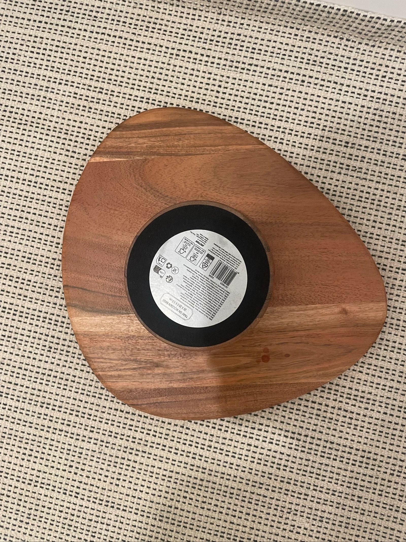 Placa de madeira com base – photo 2